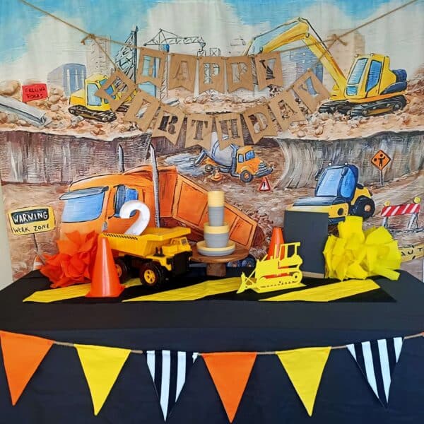Construction Party Hire Kit The Party Godmother