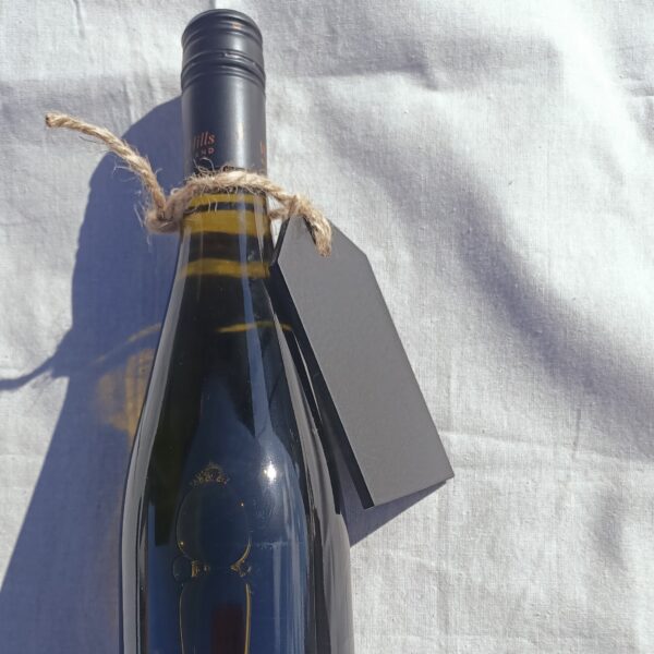 reusable gift tag wine party godmother