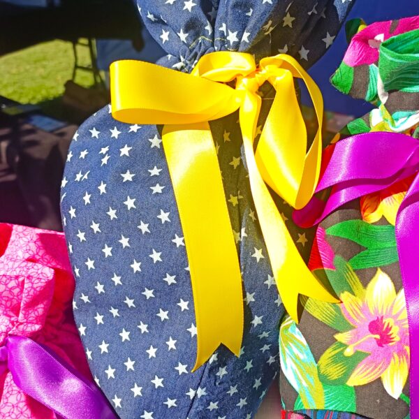 blue star reusable gift bag