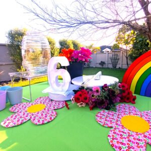 rainbow party hire The Party Godmother