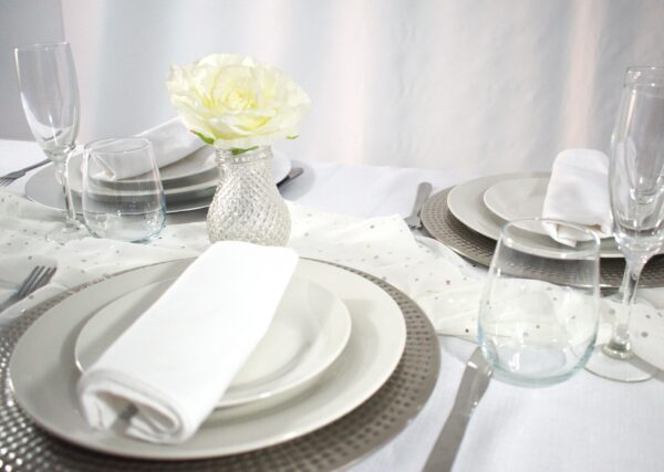 le blanc dinner party hire kit the party godmother