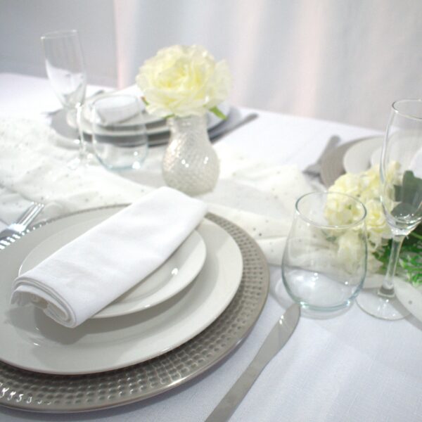 le blanc dinner party hire kit the party godmother