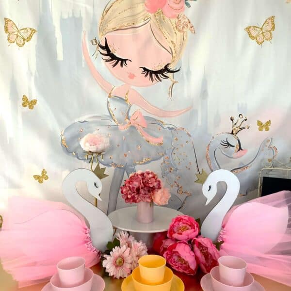 swan ballerina party hire box party hire tauranga