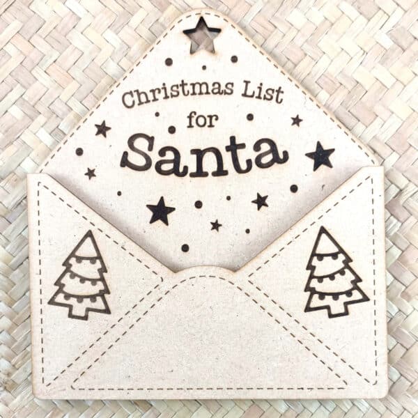 Santa List Holder. Christmas List for Santa holder. The Party Godmother
