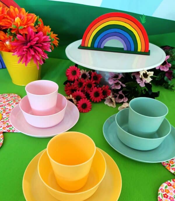 Rainbow Party Hire Kit The party Godmother Party Hire Tauranga