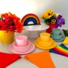 Rainbow Party Hire Kit The party Godmother Party Hire Tauranga