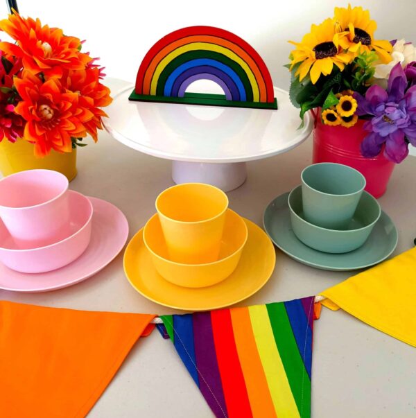 Rainbow Party Hire Kit The party Godmother Party Hire Tauranga