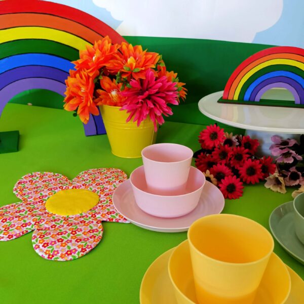 Rainbow Party Hire Kit The party Godmother Party Hire Tauranga