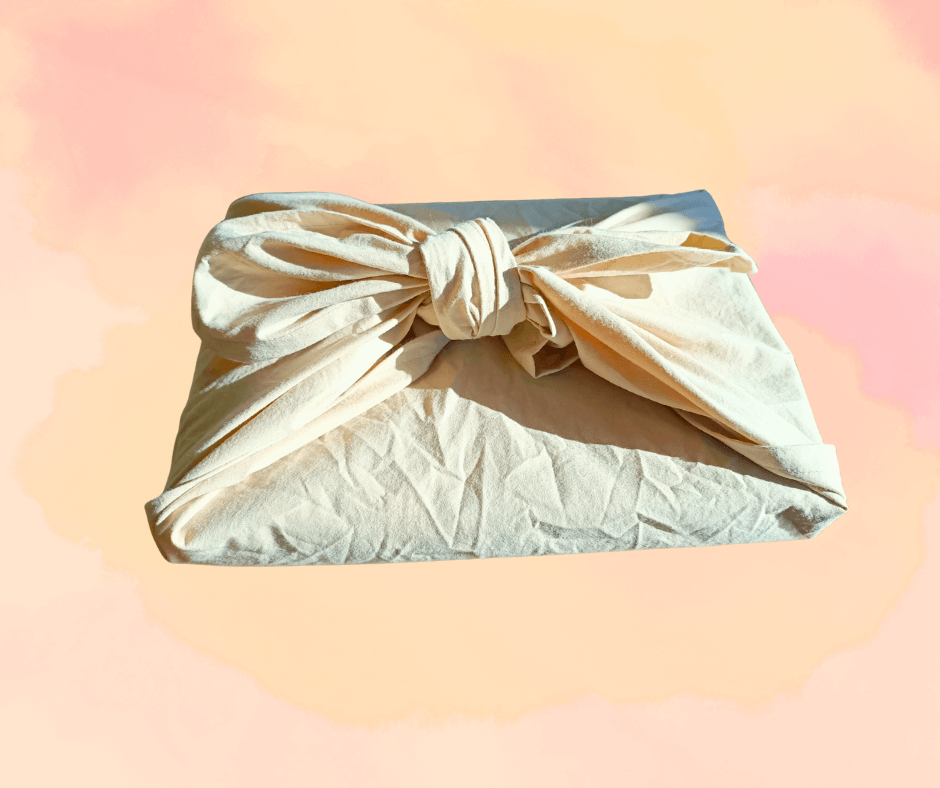 Furoshiki wrap party godmother reusable wrap